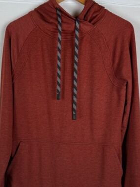 Title Nine Womens M Manresa Hoodie  Burnt Orange